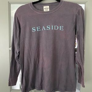 Seaside Long Sleeve Women’s T-Shirt Size Medium